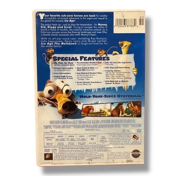 Ice Age The Meltdown DVD - Picture 3 of 3